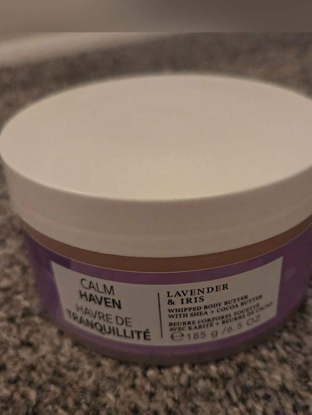Lavender & Iris Whipped Body Butter Bath & Body Works Calm Haven